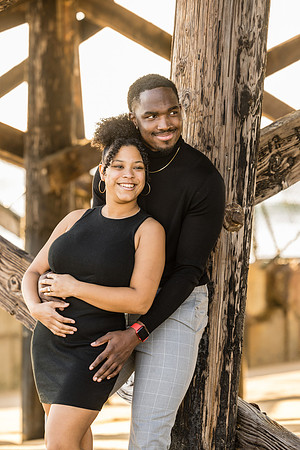 Surprise Engagement Session Seal Beach Pier - Seal Beach Photographer-129
