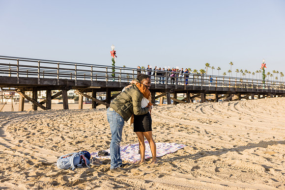 Surprise Engagement Session Seal Beach Pier - Seal Beach Photographer-018