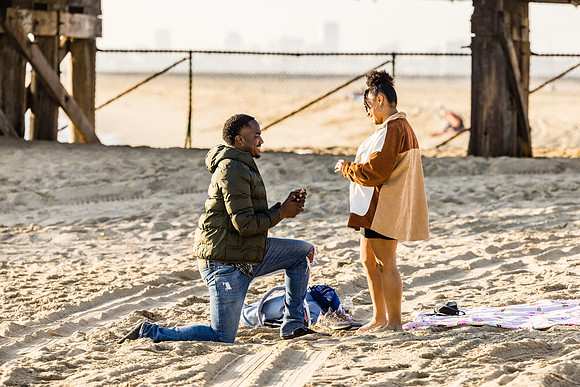 Surprise Engagement Session Seal Beach Pier - Seal Beach Photographer-010