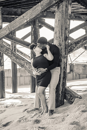 Surprise Engagement Session Seal Beach Pier - Seal Beach Photographer-120