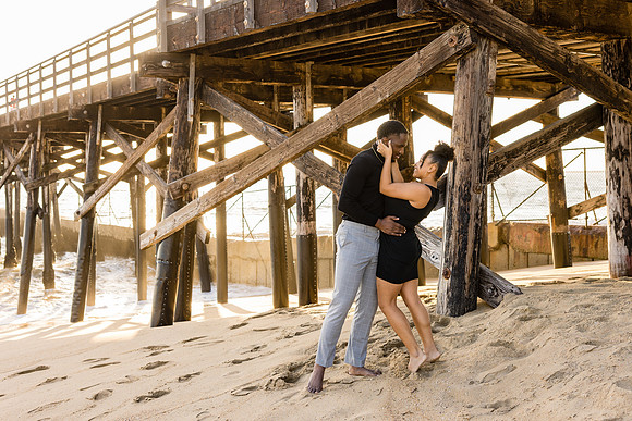 Surprise Engagement Session Seal Beach Pier - Seal Beach Photographer-134