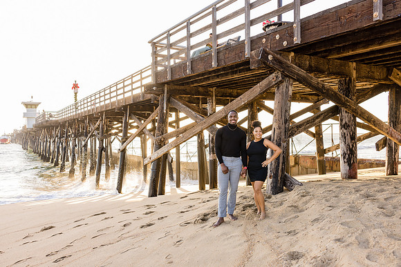 Surprise Engagement Session Seal Beach Pier - Seal Beach Photographer-130
