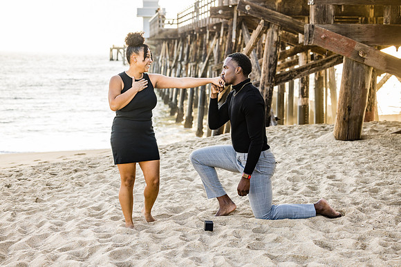 Surprise Engagement Session Seal Beach Pier - Seal Beach Photographer-097