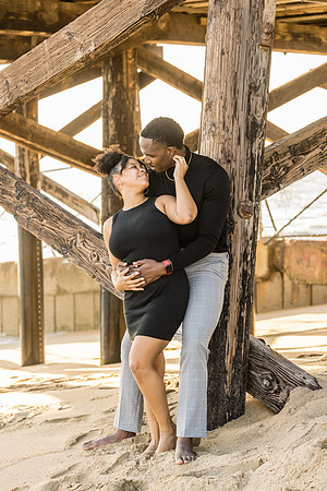 Surprise Engagement Session Seal Beach Pier - Seal Beach Photographer-118