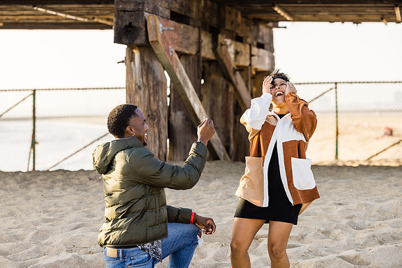 Surprise Engagement Session Seal Beach Pier - Seal Beach Photographer-038