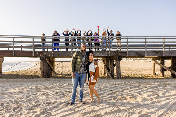 Surprise Engagement Session Seal Beach Pier - Seal Beach Photographer-026