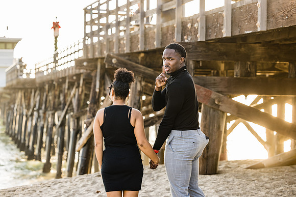 Surprise Engagement Session Seal Beach Pier - Seal Beach Photographer-071