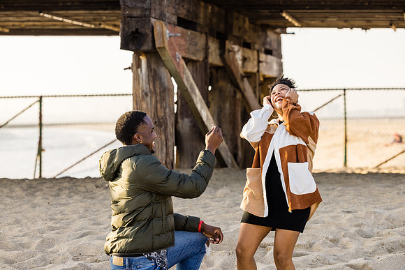 Surprise Engagement Session Seal Beach Pier - Seal Beach Photographer-039
