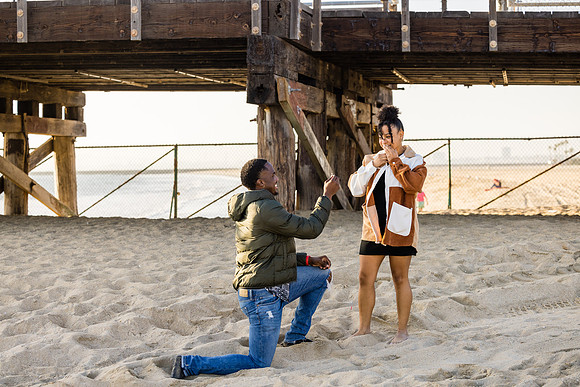 Surprise Engagement Session Seal Beach Pier - Seal Beach Photographer-037