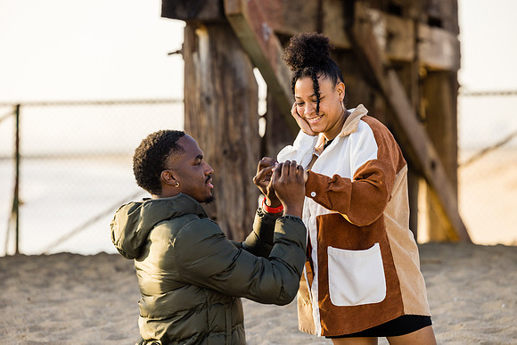 Surprise Engagement Session Seal Beach Pier - Seal Beach Photographer-049