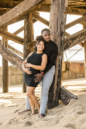 Surprise Engagement Session Seal Beach Pier - Seal Beach Photographer-126