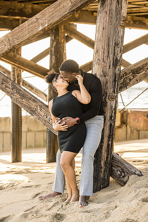 Surprise Engagement Session Seal Beach Pier - Seal Beach Photographer-122