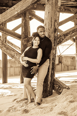 Surprise Engagement Session Seal Beach Pier - Seal Beach Photographer-127