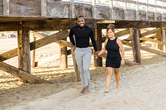 Surprise Engagement Session Seal Beach Pier - Seal Beach Photographer-070