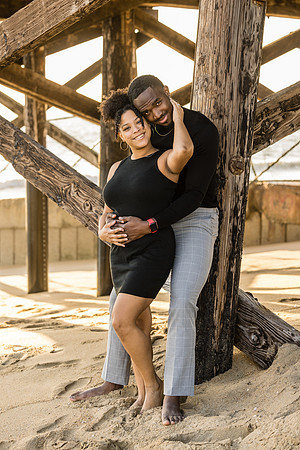 Surprise Engagement Session Seal Beach Pier - Seal Beach Photographer-113