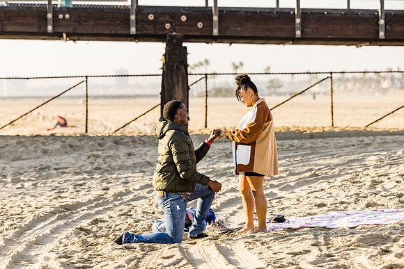 Surprise Engagement Session Seal Beach Pier - Seal Beach Photographer-014
