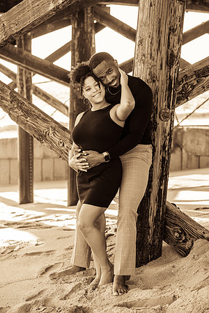 Surprise Engagement Session Seal Beach Pier - Seal Beach Photographer-114