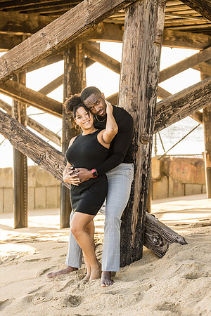 Surprise Engagement Session Seal Beach Pier - Seal Beach Photographer-115