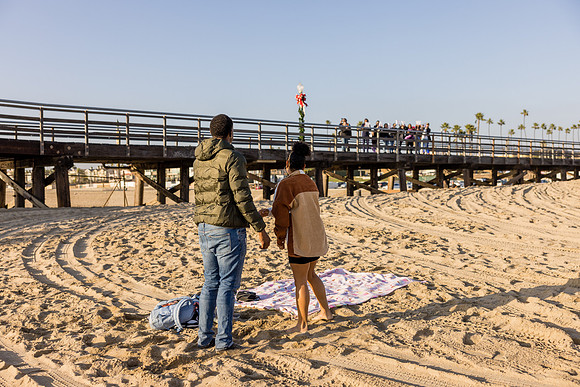 Surprise Engagement Session Seal Beach Pier - Seal Beach Photographer-019