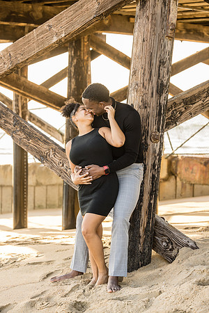 Surprise Engagement Session Seal Beach Pier - Seal Beach Photographer-123