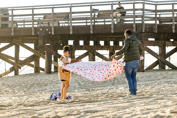 Surprise Engagement Session Seal Beach Pier - Seal Beach Photographer-002