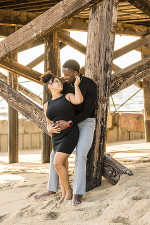 Surprise Engagement Session Seal Beach Pier - Seal Beach Photographer-117