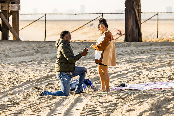 Surprise Engagement Session Seal Beach Pier - Seal Beach Photographer-011