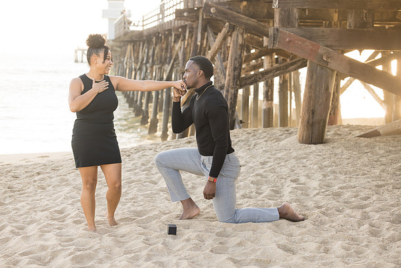 Surprise Engagement Session Seal Beach Pier - Seal Beach Photographer-098