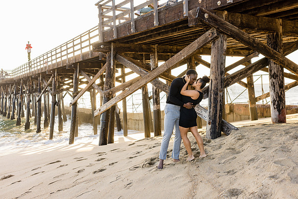 Surprise Engagement Session Seal Beach Pier - Seal Beach Photographer-142