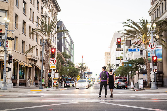 Engagement Photos Downtown Long Beach-56