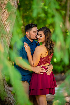 Los Angeles County Arboretum Engagement Photos-262