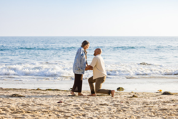 Surprise Engagement Photography Crystal Cove Newport Beach Ca-6
