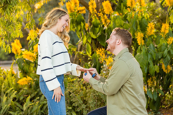 Engagement Photos South Coast Botanical Gardens-46