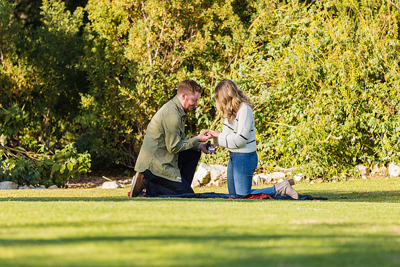 Engagement Photos South Coast Botanical Gardens-15