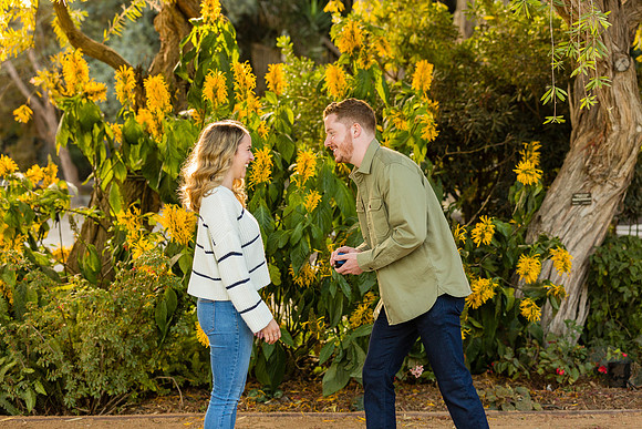 Engagement Photos South Coast Botanical Gardens-24