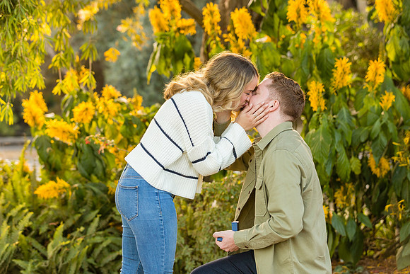 Engagement Photos South Coast Botanical Gardens-49