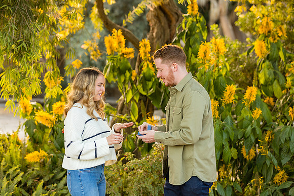 Engagement Photos South Coast Botanical Gardens-41