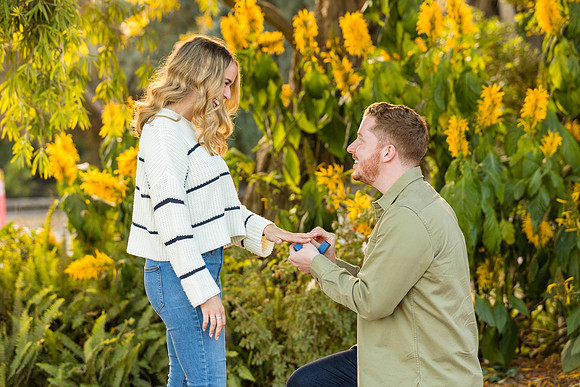 Engagement Photos South Coast Botanical Gardens-44
