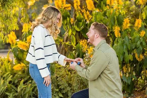 Engagement Photos South Coast Botanical Gardens-45