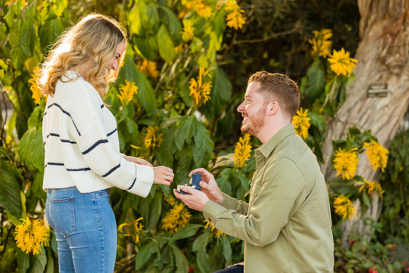 Engagement Photos South Coast Botanical Gardens-29