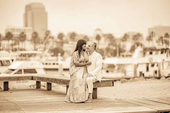 Shoreline Village Engagement Session Long Beach Ca - Lighter-045