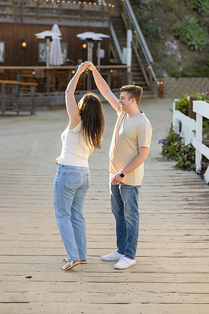 Engagement Photographer Newport Beach Ca - Engagement Photos Crystal Cove Newport Beach-67