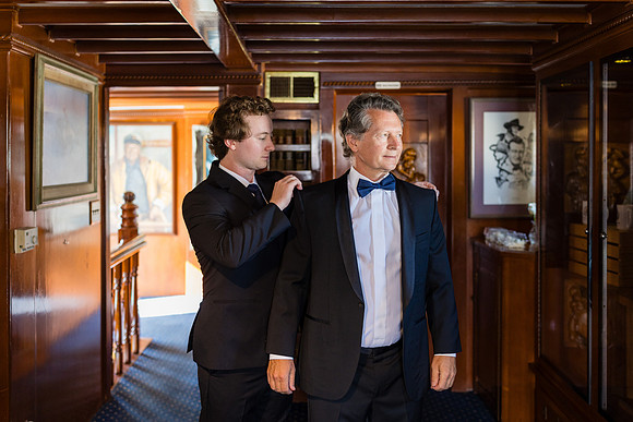 Wild Goose Wedding Photos - City Cruises Newport Beach C-163