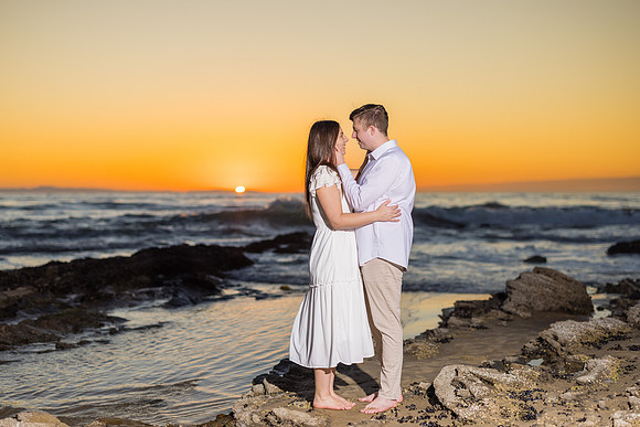 Engagement Photographer Newport Beach Ca - Engagement Photos Crystal Cove Newport Beach-131