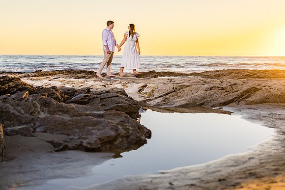 Engagement Photographer Newport Beach Ca - Engagement Photos Crystal Cove Newport Beach-106