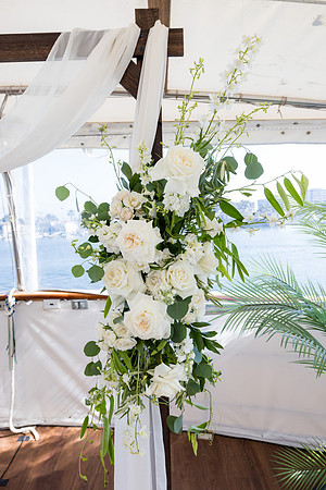 Wild Goose Wedding Photos - City Cruises Newport Beach C-132