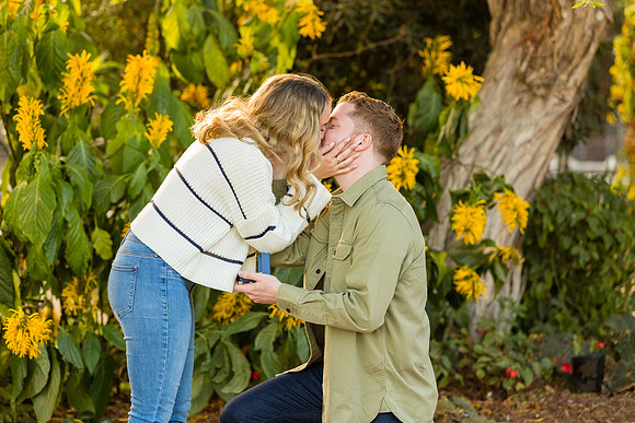 Engagement Photos South Coast Botanical Gardens-31