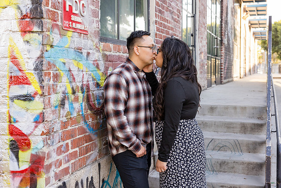Engagement Photos Little Tokyo Los Angeles CA-17