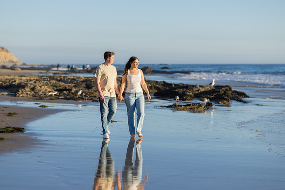 Engagement Photographer Newport Beach Ca - Engagement Photos Crystal Cove Newport Beach-86