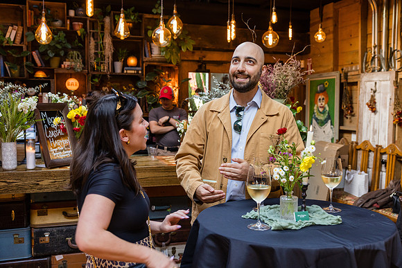 Five Vines Wine Bar - Engagement Party Photos-209